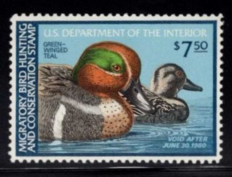 RW-46 Federal Duck Stamp Mint NH OG Face $7.50