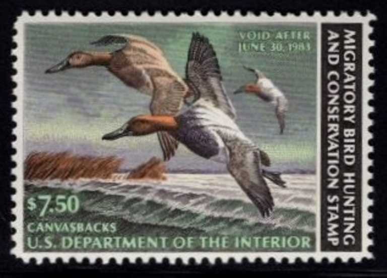 RW-49 Federal Duck Stamp Mint NH OG Face $7.50