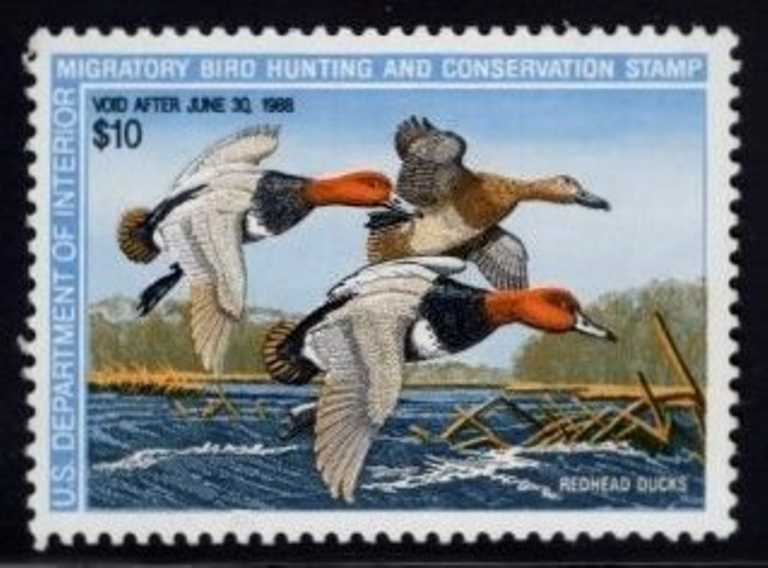 RW-54 Federal Duck Stamp Mint NH OG Face $10.00